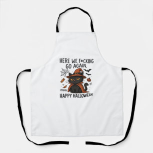 Grumpy Cat Halloween Klassischer T - Shirt Schürze