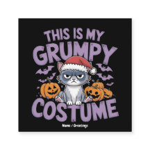 Grumpy Cat Halloween-Kostüm Lustiges Feiertags-Tie