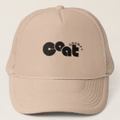 Grumpy Cat Hat - Funny Cat Lover Geschenk - Meme C Truckerkappe (Vorderseite)