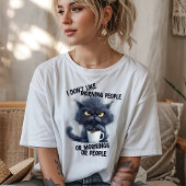 Grumpy Cat Ich mag Morgenmenschen nicht T-Shirt