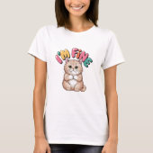 Grumpy Cat "I'm Fine" Funny Cartoon Shirt (Vorderseite)