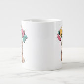 Grumpy Cat "I'm Fine" Funny Cartoon Shirt Jumbo-Tasse (Vorderseite)