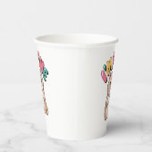 Grumpy Cat "I'm Fine" Funny Cartoon Shirt Pappbecher (Rechts)