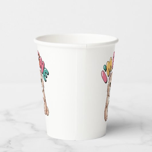 Grumpy Cat "I'm Fine" Funny Cartoon Shirt Pappbecher (Rechts)