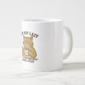 Grumpy Cat in Energiesparmodus Tasse (Vorderseite Rechts)