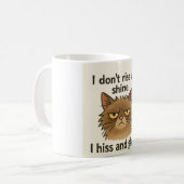 Grumpy Cat Kaffeetasse (Vorderseite Links)