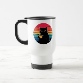 Grumpy Cat Kaffeetasse – Lustige Retro-Vintage-Mor