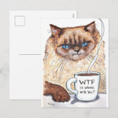 Grumpy Cat Karte (Vorne/Hinten)