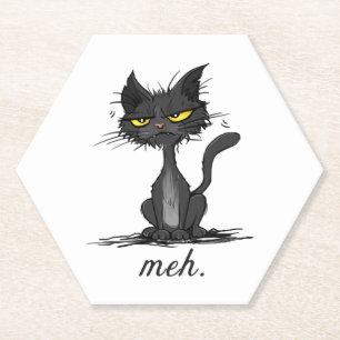 GRUMPY CAT - Lustige Meh Katze - Verrückte Katzenl Untersetzer