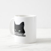 Grumpy cat meme for cat lovers and kitten owners kaffeetasse (Vorderseite Links)