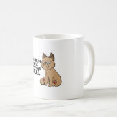 Grumpy Cat - Meme Funny Cat - Spaß Kaffeetasse (VorderseiteRechts)