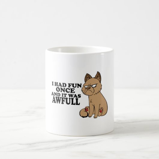 Grumpy Cat - Meme Funny Cat - Spaß Kaffeetasse (Mittel)