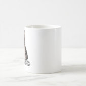Grumpy Cat Meme für Katzenbesitzer und Kätzchenbes Kaffeetasse (Mittel)