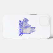 Grumpy Cat Meme für Katzenbesitzer und Kätzchenlie Case-Mate iPhone Hülle (Rückseite (Horizontal))
