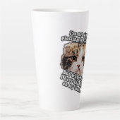 Grumpy Cat Meme für Katzenbesitzer und Kätzchenlie Milchtasse (Vorderseite)