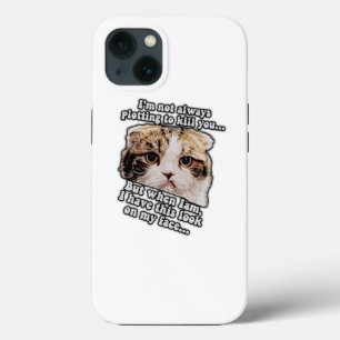 Grumpy Cat Meme für Katzenbesitzer und Katzenliebh Case-Mate iPhone Hülle