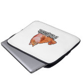 Grumpy Cat Meme für Katzenfreunde und Kittenliebha Laptopschutzhülle (Vorne Knopf)