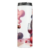 Grumpy Cat Mobster mit Cigar Thermosbecher (Rückseite)