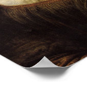 Grumpy Cat Mona Lisa Poster (Ecke)