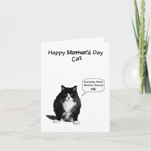 Grumpy Cat Mother's Day Mitteilungskarten (Vorderseite)