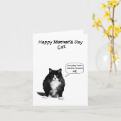 Grumpy Cat Mother's Day Mitteilungskarten (Gelbe Blume)