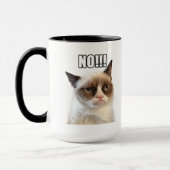 Grumpy Cat™ NO!! Tasse (Links)