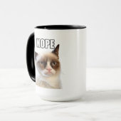Grumpy Cat™ NOPE-Tasse Tasse (Vorderseite Links)