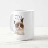 Grumpy Cat™ NOPE-Tasse Tasse (Vorderseite Links)