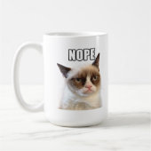 Grumpy Cat™ NOPE-Tasse Tasse (Links)