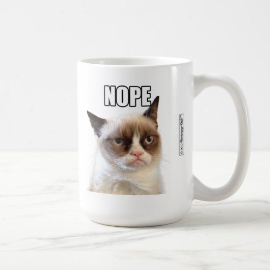 Grumpy Cat™ NOPE-Tasse Tasse (Rechts)