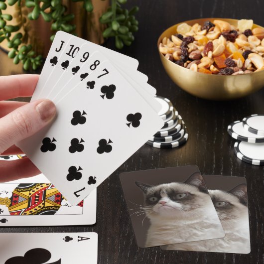 Grumpy Cat Playing Cards Spielkarten (In Situ)