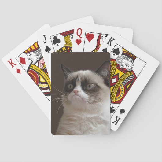 Grumpy Cat Playing Cards Spielkarten (Rückseite)
