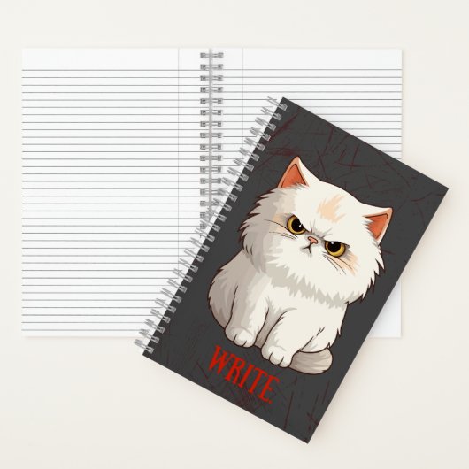 Grumpy Cat Pun Fun Write Journal Notizblock (Innen)