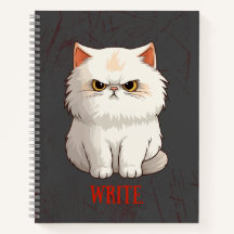 Grumpy Cat Pun Fun Write Journal