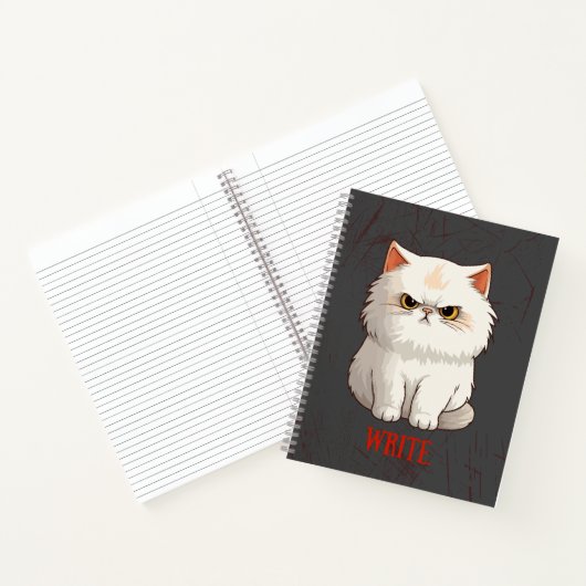 Grumpy Cat Pun Fun Write Journal Notizblock (Innenseite)