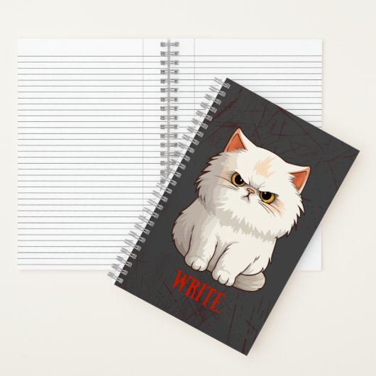 Grumpy Cat Pun Fun Write Journal Notizblock (Innen)