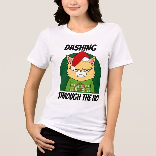 GRUMPY CAT RAST DURCH DIE NEIN T-SHIRTS  (Vorderseite)