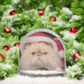 Grumpy Cat Santa Merry Christmas Schneekugeln (Weihnachten)