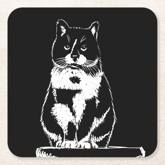 Grumpy Cat Table Untersetzer (Vorderseite)