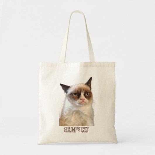 Grumpy Cat Tasche - Farbe (Vorne)