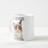 Grumpy Cat Tasse (Vorderseite Links)