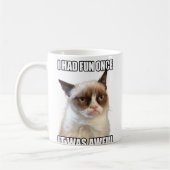 Grumpy Cat Tasse (Links)