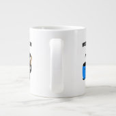 Grumpy Cat Teaches Climbing Collection Jumbo-Tasse (Rückseite)