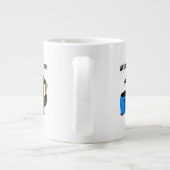 Grumpy Cat Teaches Climbing Collection Jumbo-Tasse (Rückseite)