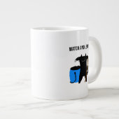 Grumpy Cat Teaches Climbing Collection Jumbo-Tasse (Vorderseite Rechts)