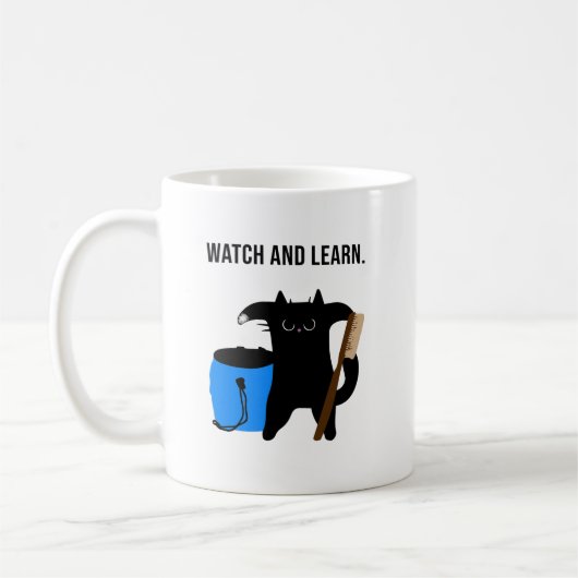 Grumpy Cat Teaches Climbing Collection Kaffeetasse (Links)