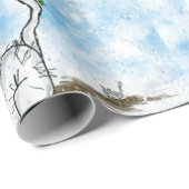 Grumpy Cat Weihnachtswrapping Paper Geschenkpapier (Rolleneckpunkt)