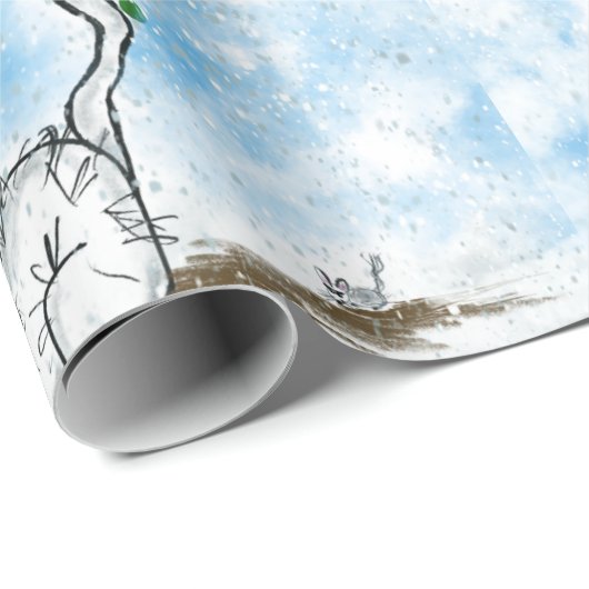 Grumpy Cat Weihnachtswrapping Paper Geschenkpapier (Rolleneckpunkt)