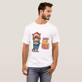 Grumpy Cat Weihnachtszeit T-Shirt (Vorne ganz)