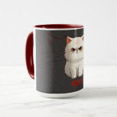 Grumpy Cat Writer Motivation Tasse (Vorderseite Links)